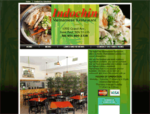 Tablet Screenshot of indochinvietnameserestaurant.com